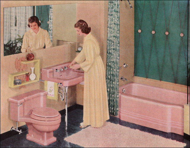 Vintage Pink Bathrooms Make A Comeback Estately Blog Vintage Pink Bathrooms Make A Comeback