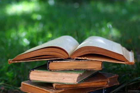 reading books