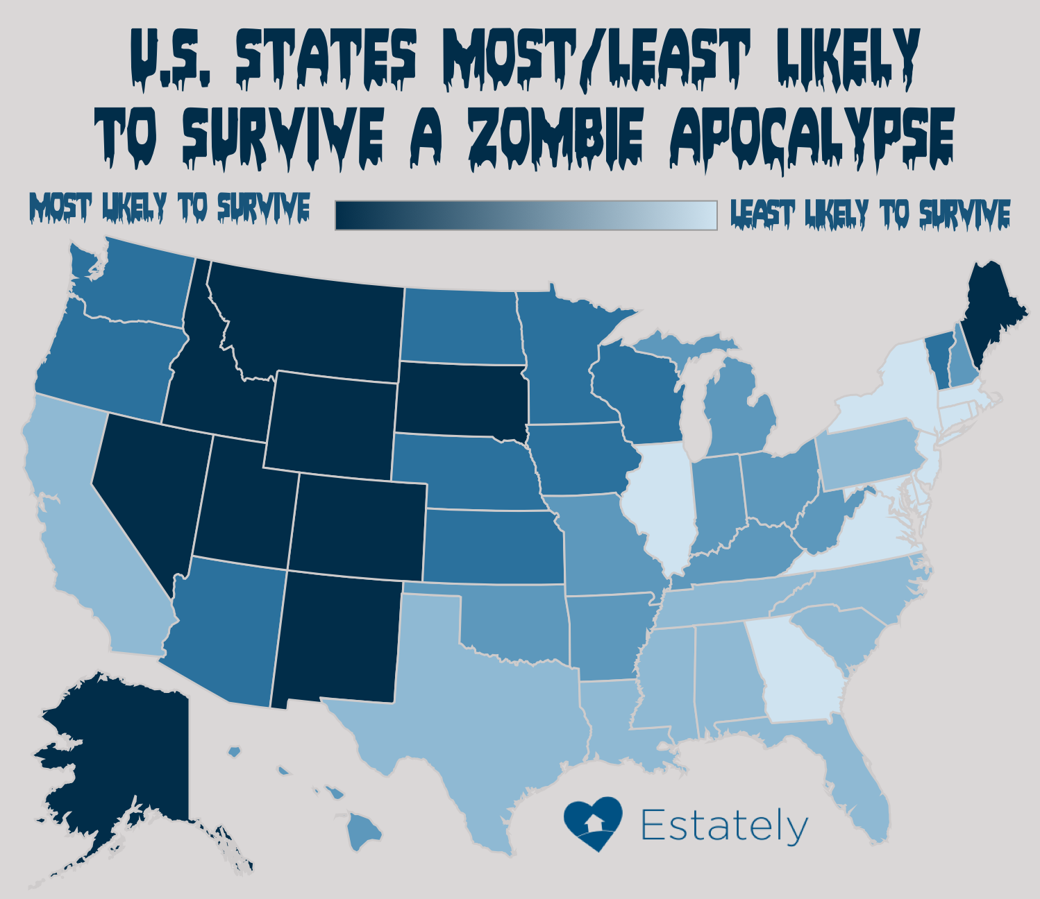 does your state have what it takes to survive a zombie apocalypse