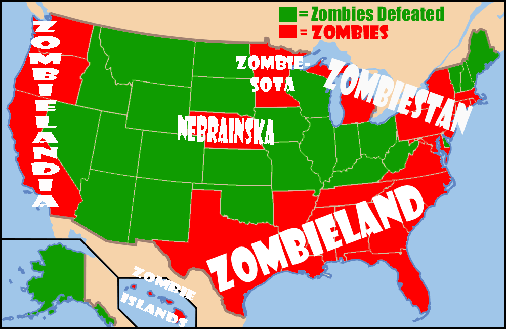 Zombie apocalypse? Michigan would struggle to survive