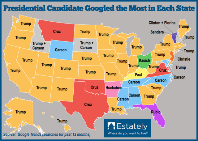 candidate search map