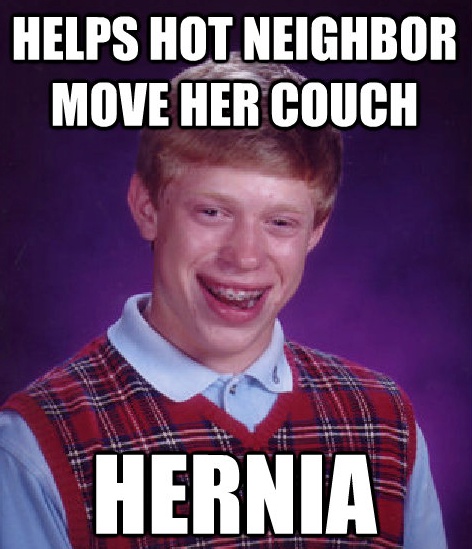 Bad Luck Brian Moving
