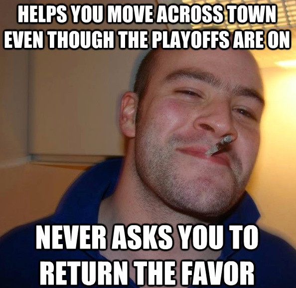 Good Guy Greg Moving