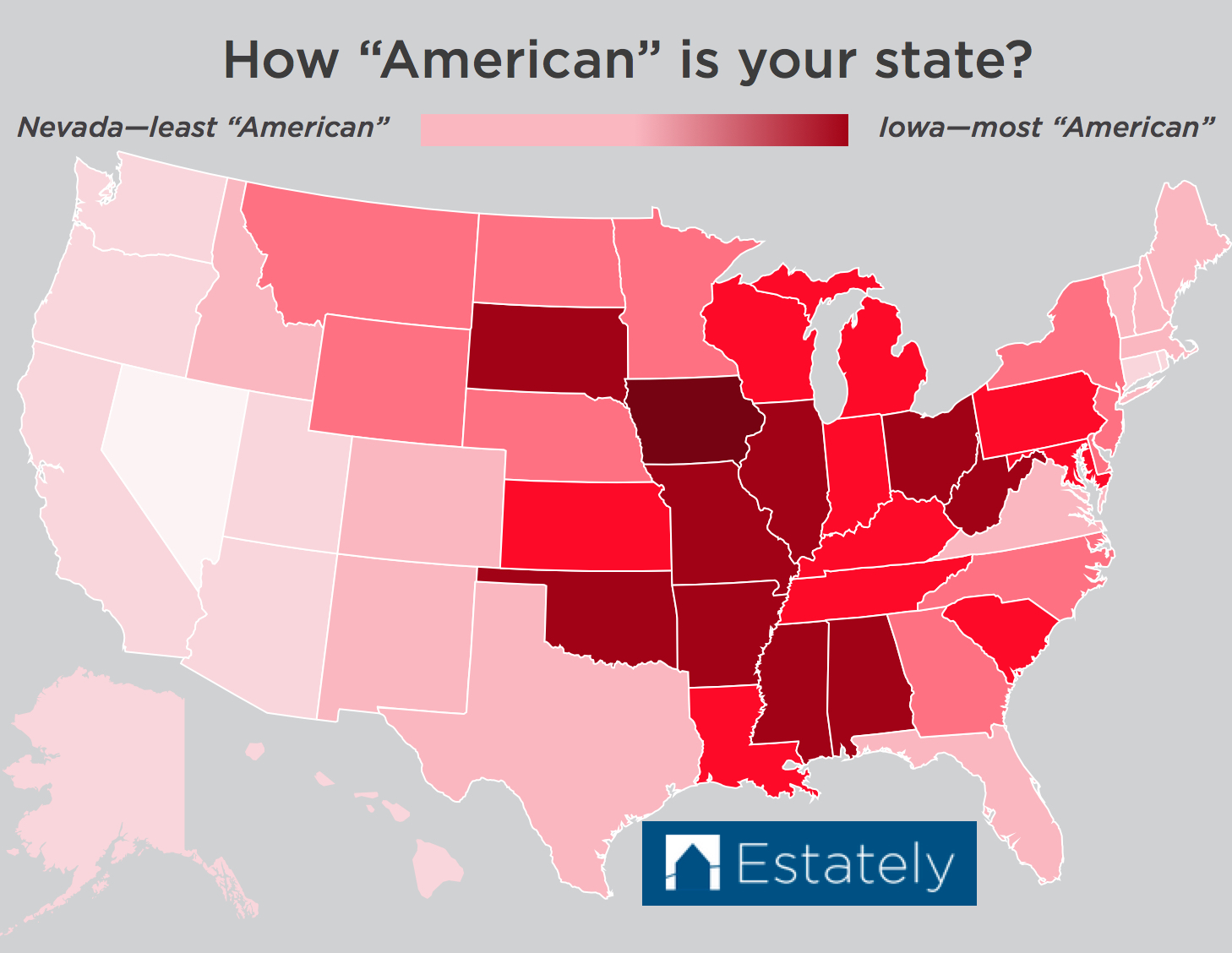 Most American Map