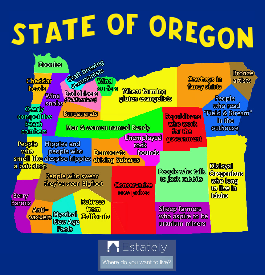 Oregon-map