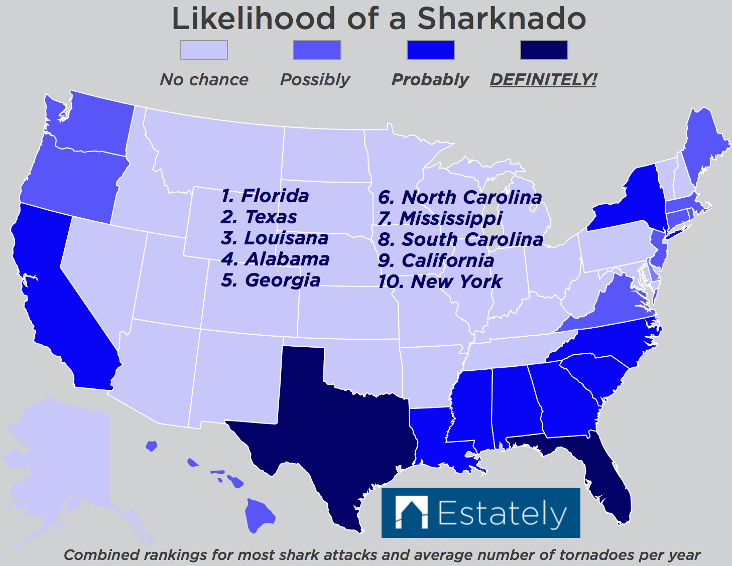 Sharknado Map