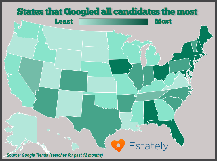 all candidate map