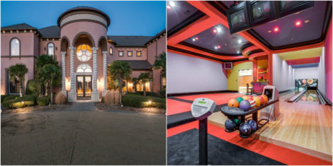 9 Homes With Bowling Alleys For Right Now Estately Blog Bowling2