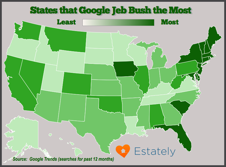 bush map