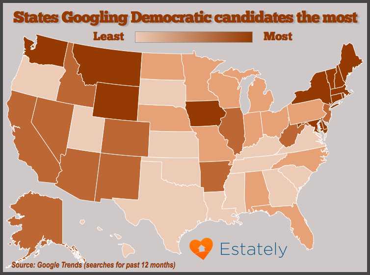 democratic map